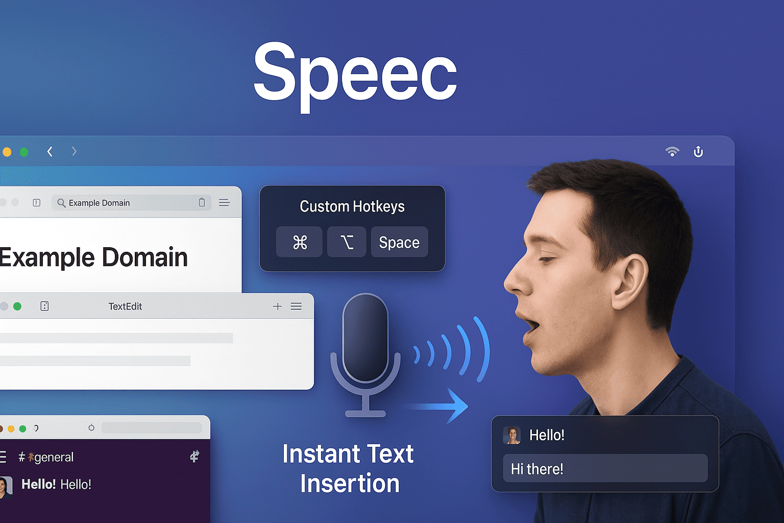 Speec App Screenshot